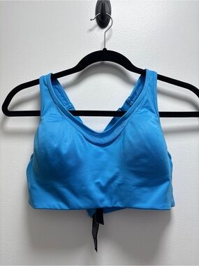 Pink Active| Blue Women's Sports Bra - Comfort Support
